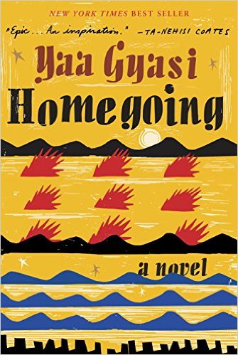 Homegoing, Books on the New York Times Best Sellers List